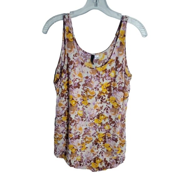 divided by H&M Womens Floral Sleeveless Top‎ 100% viscose - Picture 1 of 3